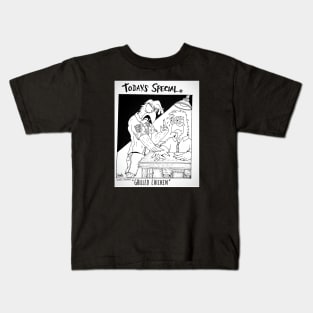 Grilled Chicken Kids T-Shirt